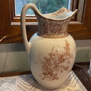 Vintage Doulton floral Beverly Pitcher